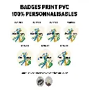 Badges Print PVC SIGNAGOLF personnalisables.webp