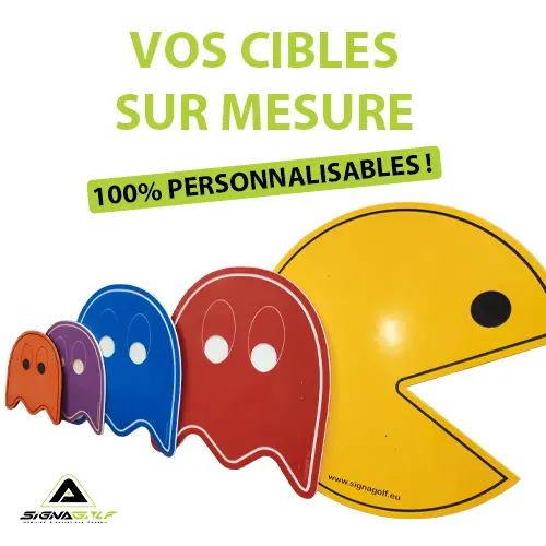Cibles 100% personnalisables