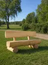 Valbinier - Banc en robinier