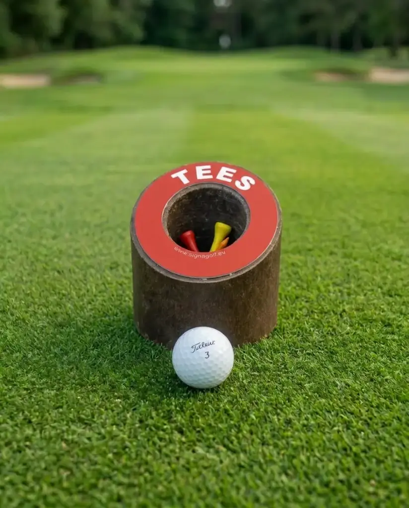 Eco Caddy Round - Corbeille à Tee en plastique recyclé
