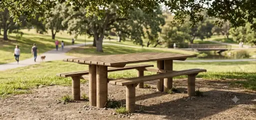 [MTB022] Esprit des bois - Doblo-  pied bancs