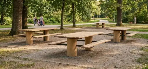 [MTB024] Esprit des bois - Mono- sans pieds bancs