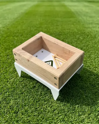 [G-CT004] Steel wood Caddy - Corbeille à Tee haut de gamme