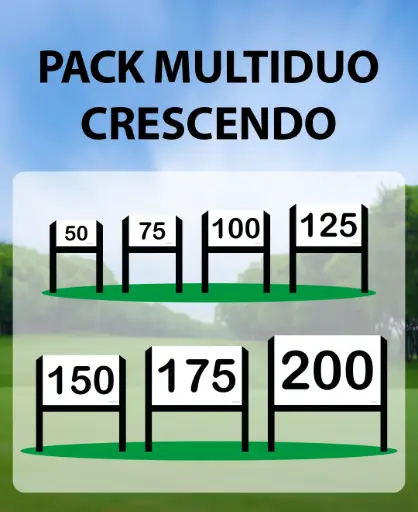 [G-CIB026] Multiduo Crescendo : Pack de 7 cibles
