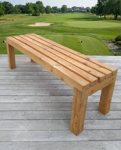 [G-BA025] Neom - Banc autoportant en Douglas - 150 cm
